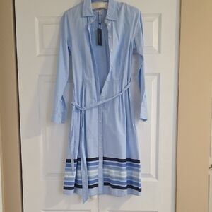 Tommy Hilfiger Light Blue Button-Up Shirt